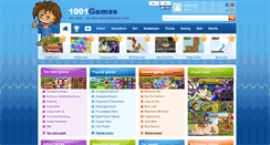 Desktop Screenshot of 1001games.net